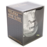 Dachshund Stemless Wine Glass