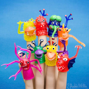 Archie McPhee - The Terrifying Finger Monsters Asstd