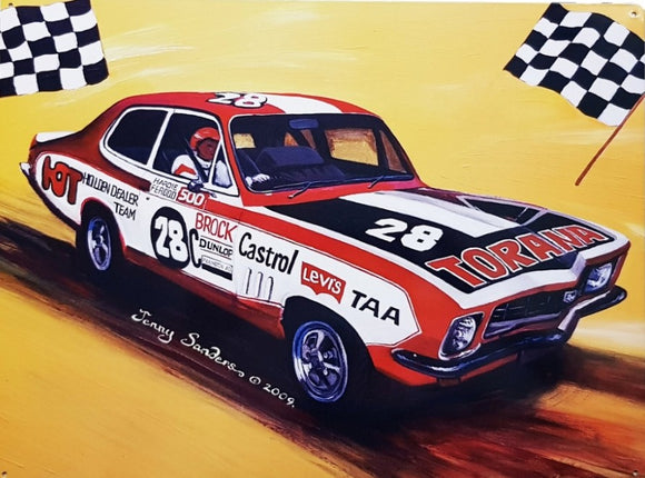 Tin Sign Bathurst Brock #28 30cm x 40cm