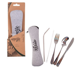 Travellers 5 pce Stainless Steel Cutlery Set