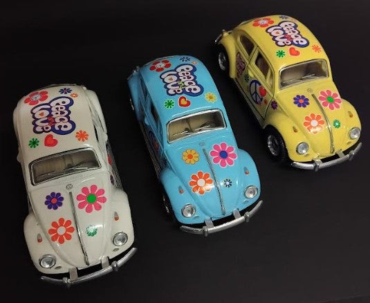 Die Cast 1967 Classic VW Printed 13cm (Assorted Colours)