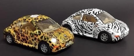 Die Cast VW Leopard Print (Assorted Colours)