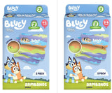 Wahu Bluey Armbands, Asstd 2 Pack