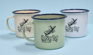 Mug - Enamel 9cm - Hervey Bay