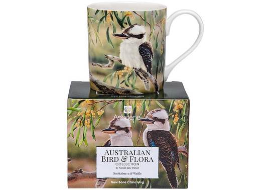 Australian Bird & Flora Collection - Kookaburra City Mug