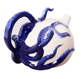 Blue Sky Collectible Teapot - Blue Octopus