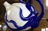 Blue Sky Collectible Teapot - Blue Octopus