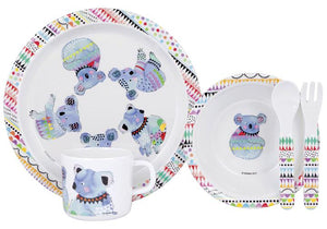 Cooee 5 Piece Koala Kids Dinner Set