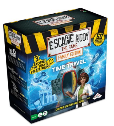 Escape Room the Game Family Time Travel (Ages 10+)