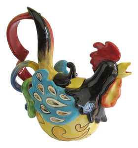 Blue Sky Collectible Teapot - Fancy Rooster