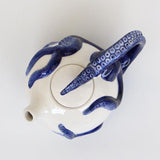 Blue Sky Collectible Teapot - Blue Octopus