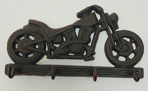 Metal Motorbike Key Holder