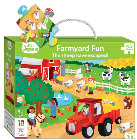 Farmyard Fun Junior Jigsaw, 45 Piece