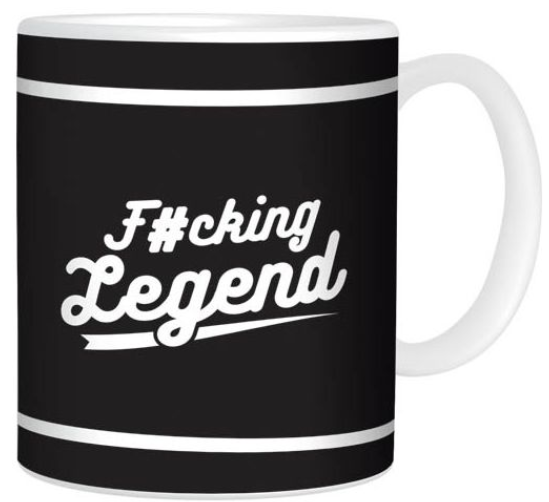 Mug F#cking Legend - 325ml
