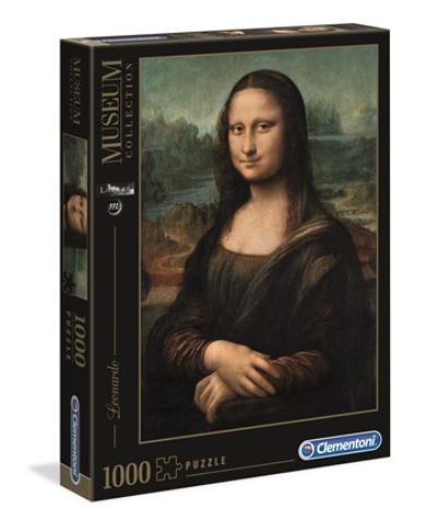 Clementoni 1000 pce Museum Puzzle - Mona Lisa