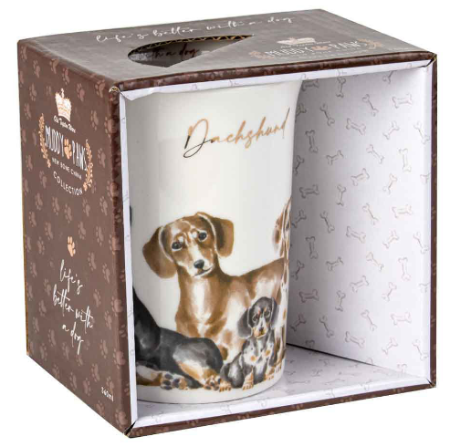 Muddy Paws Daschshund Mug