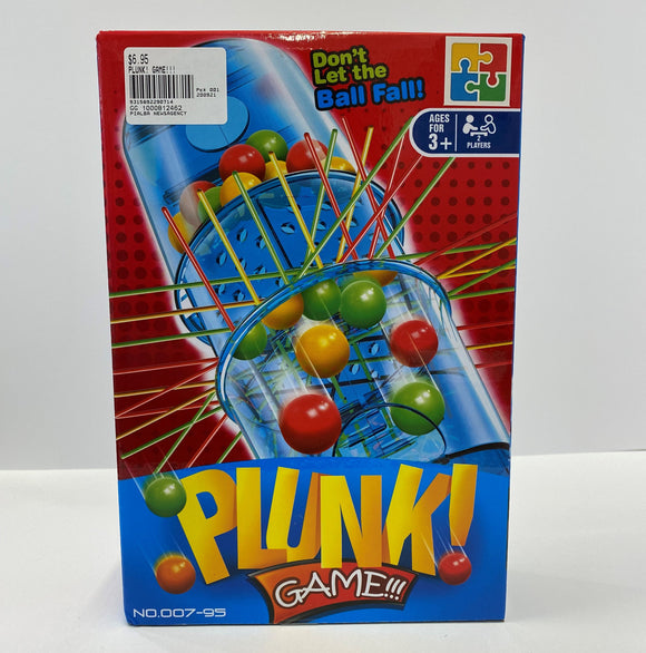 Plunk! Game (Ages 3+)