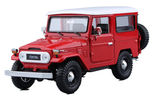 1:24 Motor Max Platinum Toyota FJ40 Hardtop, Assorted Colours