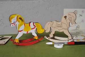 Ugears Colour Rocking Horse