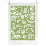 A-Z of Australia Tea Towel