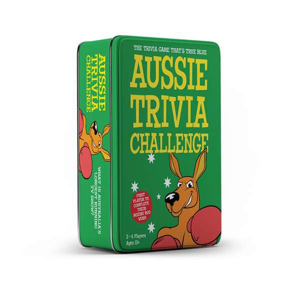 Aussie Trivia Challenge Tin Card Game (Ages 12+)