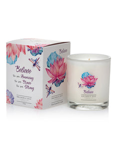 Inspirations - Believe 270g Soy Wax Candle