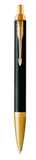 Parker IM Black and Gold Premium Ballpoint Pen