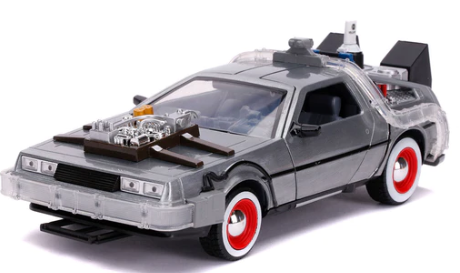 1:24 Back to the Future III Time Machine