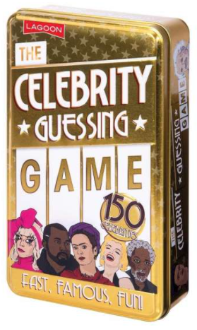 The Celebrity Guessing Game Tin Game (Ages 8+)