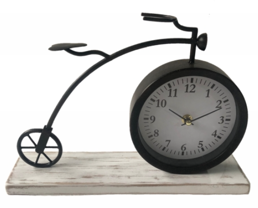 Penny Farthing Table Clock