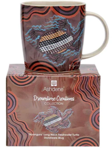 Dreamtime Creations Turtle Stoneware Mug