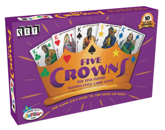 Five Crowns Card Game (Ages 8+)