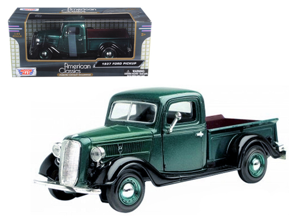 1:24 1937 Ford Pickup Green