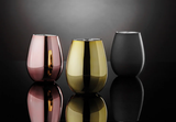 Aurora Gold 2 Pack Glass Tumblers