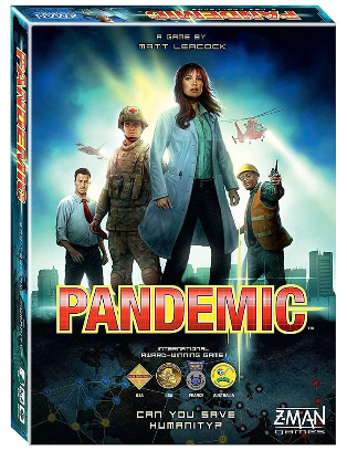 Pandemic Board Game (Ages 8+)