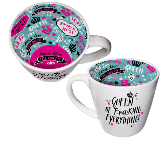 Queen of Everything Inside Out Mug