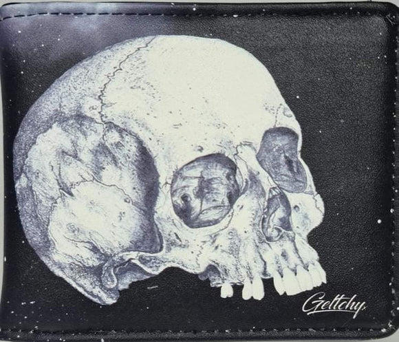 Wallet Wyld Aged Skull Mens (RFID Protected)
