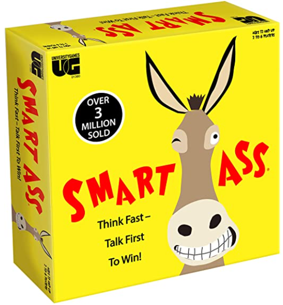 Smart Ass Board Game (Ages 12+)