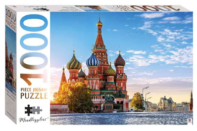 Mindbogglers 1000pc Jigsaw: St Basil's Cathedral, Moscow, Russia