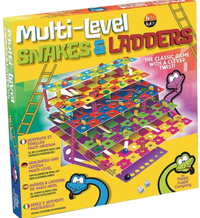 Multi Level Snakes & Ladders