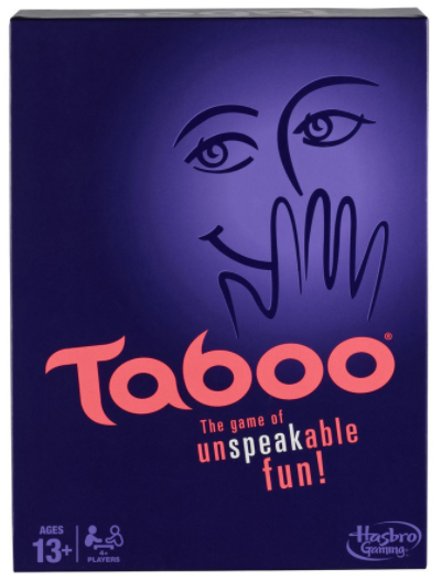 Taboo Board Game (Ages 13+)