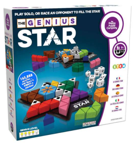 The Genius Star Board Game (Ages 8+)