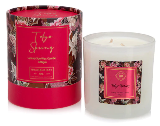 Tokyo Spring 400g Soy Candle