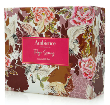Tokyo Spring Gift Box  - (Votive Candle & 300g Soak)