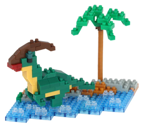 nanoblock Waterside Parasaurolophus